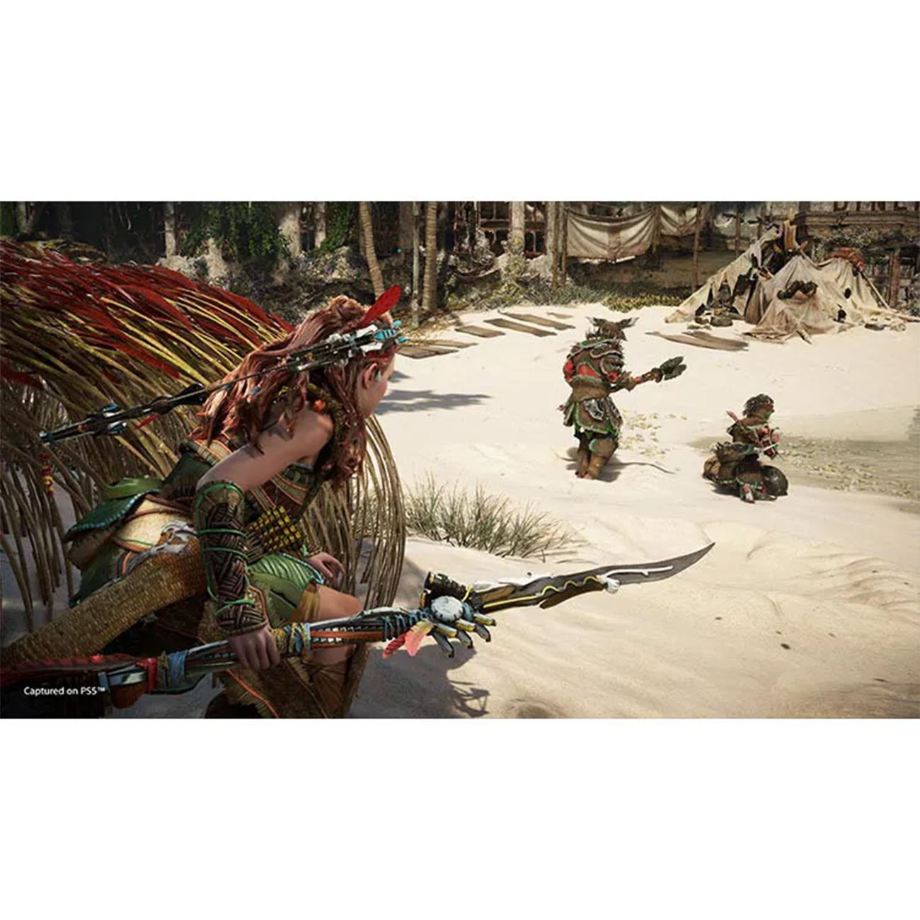 تصویری از داخل محیط بازی پلی استیشن Horizon Forbidden West Game Disc For PS4