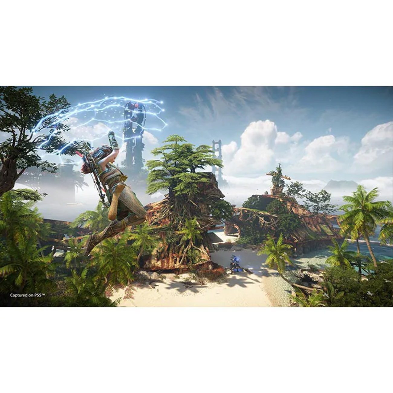 تصویری از داخل محیط بازی پلی استیشن Horizon Forbidden West Game Disc For PS4