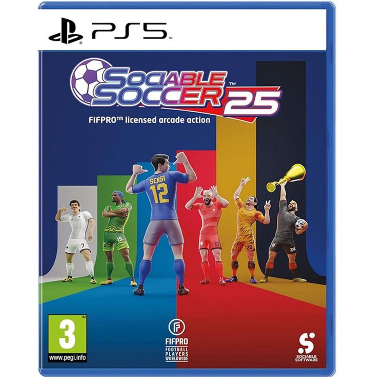 بازی پلی استیشن5 Sociable Soccer 25 PS5 Sports Game