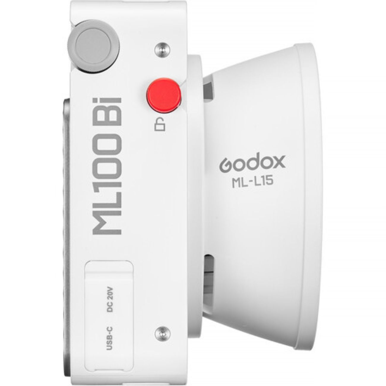 نمای سمت چپ نور ثابت ال ای دی گودوکس Godox ML100Bi - Bi-Color Portable LED Light