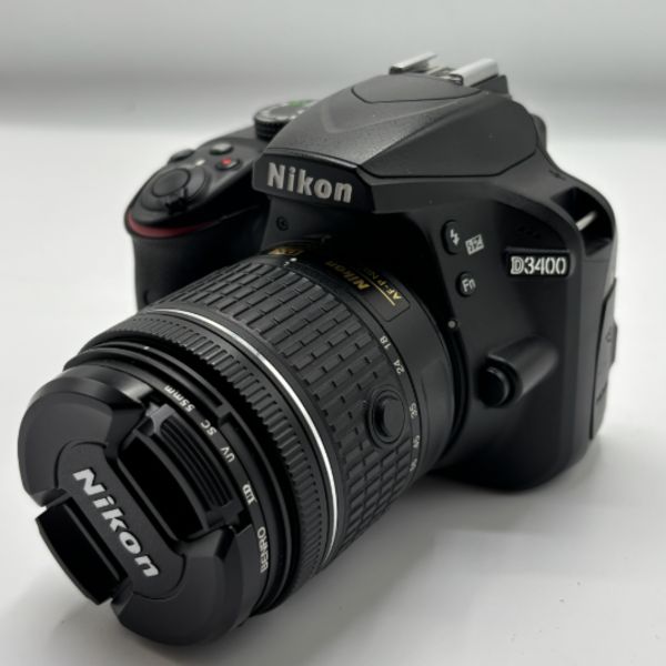 دوربین دست دوم Nikon D3400 Kit 18-55mm f/3.5-5.6 G VR (20000 شات)