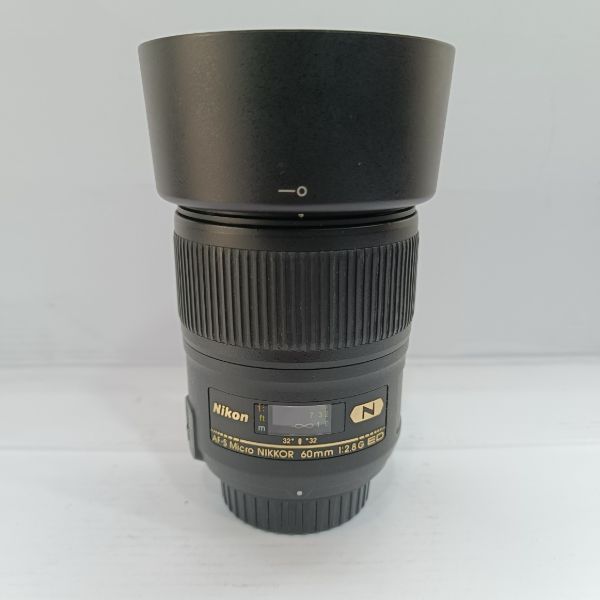 لنز دست دوم AF Micro 60 f/2.8G ED (جعبه دارد)