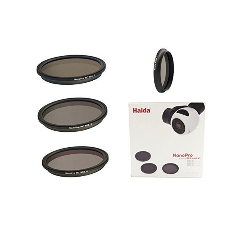 فیلتر لنز هایدا Haida ND Kits (0.6,0.9,1.2) For Heli Shot (DJI INSPIRE1, OSMO)