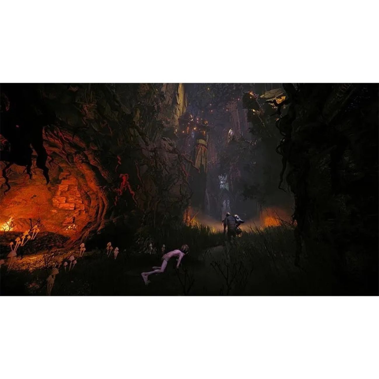 نما از محیط بازی پلی استیشن The Lord Of The Rings Gollum Ps5