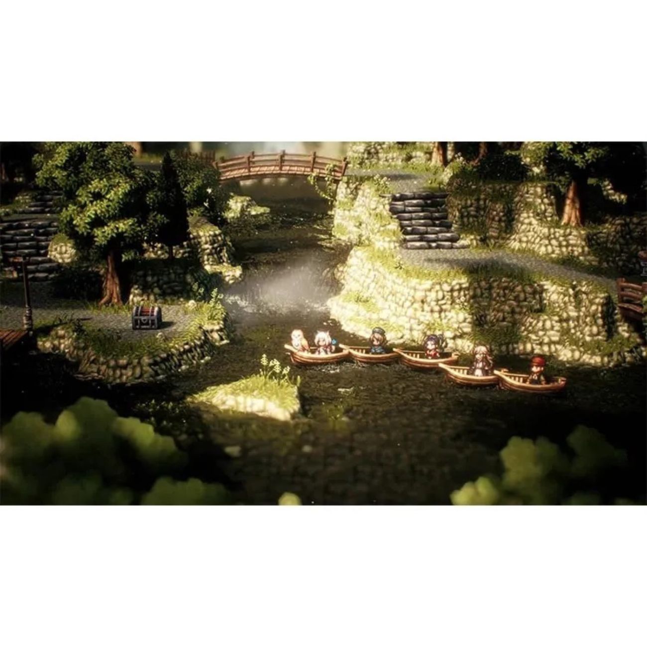 نما از محیط بازی پلی استیشن Octopath Traveler 2 Ps5