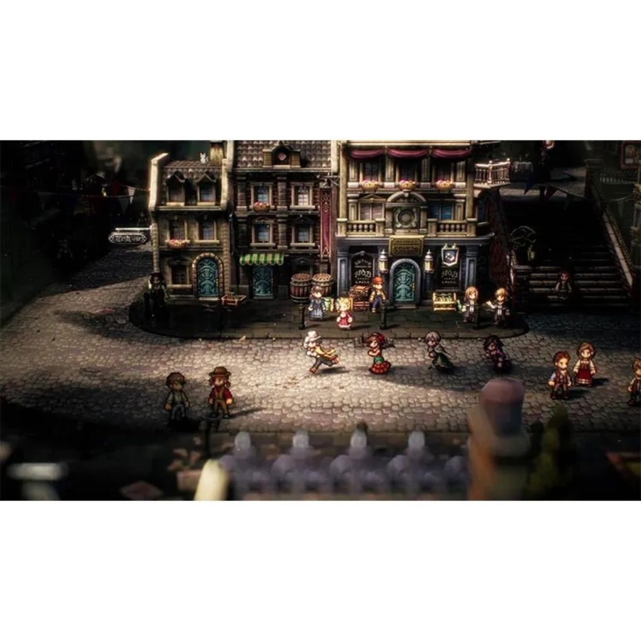 نما از فضای بازی پلی استیشن Octopath Traveler 2 Ps5