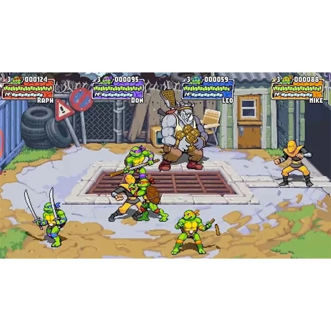 نما از کاراکتر بازی پلی استیشن Teenage Mutant Ninja Turtles Shredders Revenge Ps5