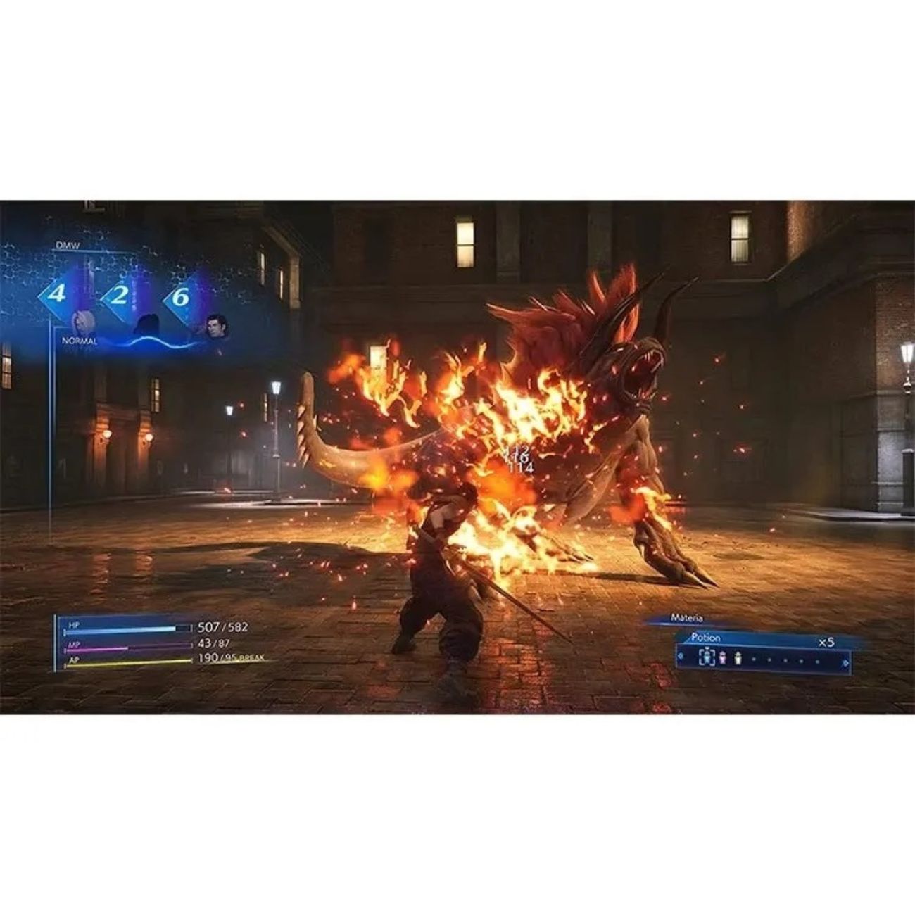 نمای محیط بازی پلی استیشن Crisis Core Final Fantasy Vii Reunion Ps5