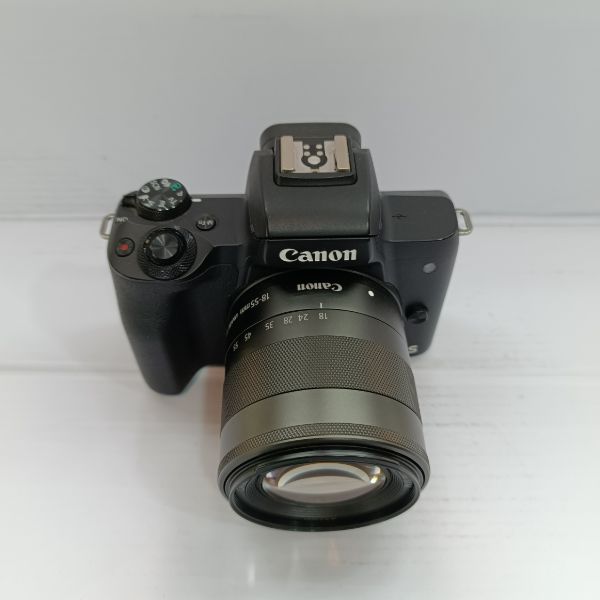 دوربین دست دوم Canon EOS M50 Mark II kit 15-45mm f/3.5-6.3 IS STM (5000 شات)