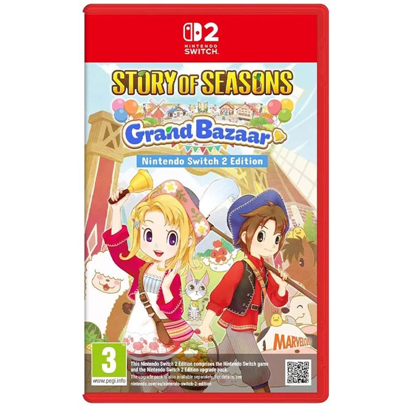 بازی نینتندو سوییچ2 Story of Seasons Grand Bazaar Nintendo Switch 2 Game