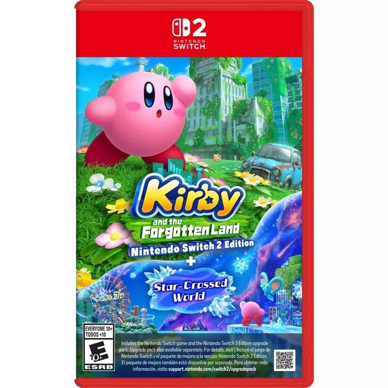 بازی نینتندو سوییچ2 Kirby and the Forgotten Land Star-Crossed World Nintendo Switch 2 Game