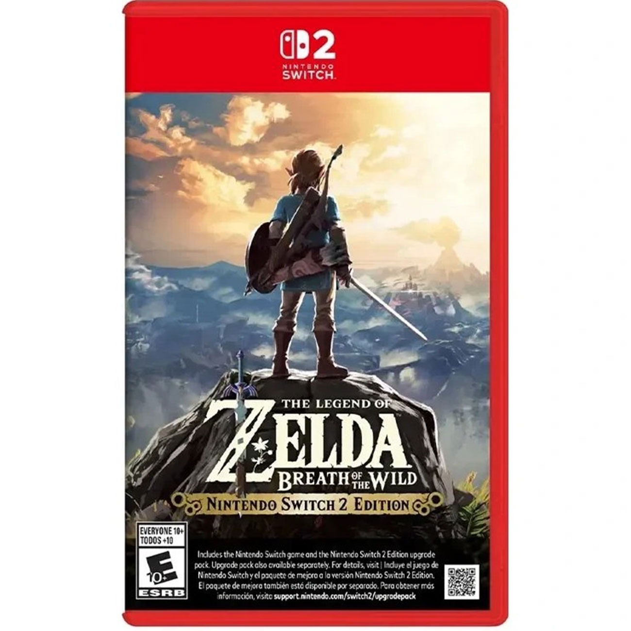 بازی نینتندو سوییچ2 The Legend of Zelda Breath of the Wild Nintendo Switch 2 Game