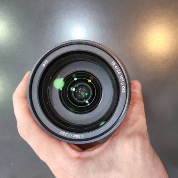 لنز دست دوم Sony FE 24-105mm f/4 G OSS Lens (جعبه دارد)