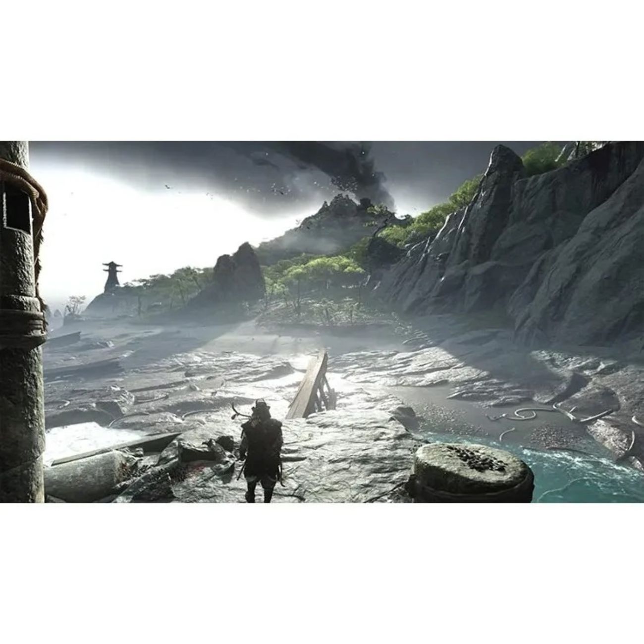 نما از فضای بازی پلی استیشن Ghost Of Tsushima Directors Cut Ps5