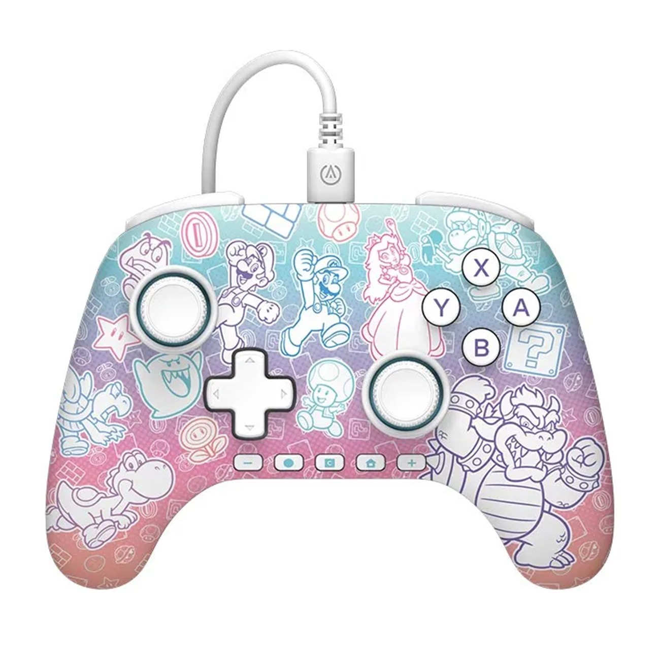 دسته بازی سیمی PowerA Advantage Wired Multi Color Controller for Nintendo Switch 2