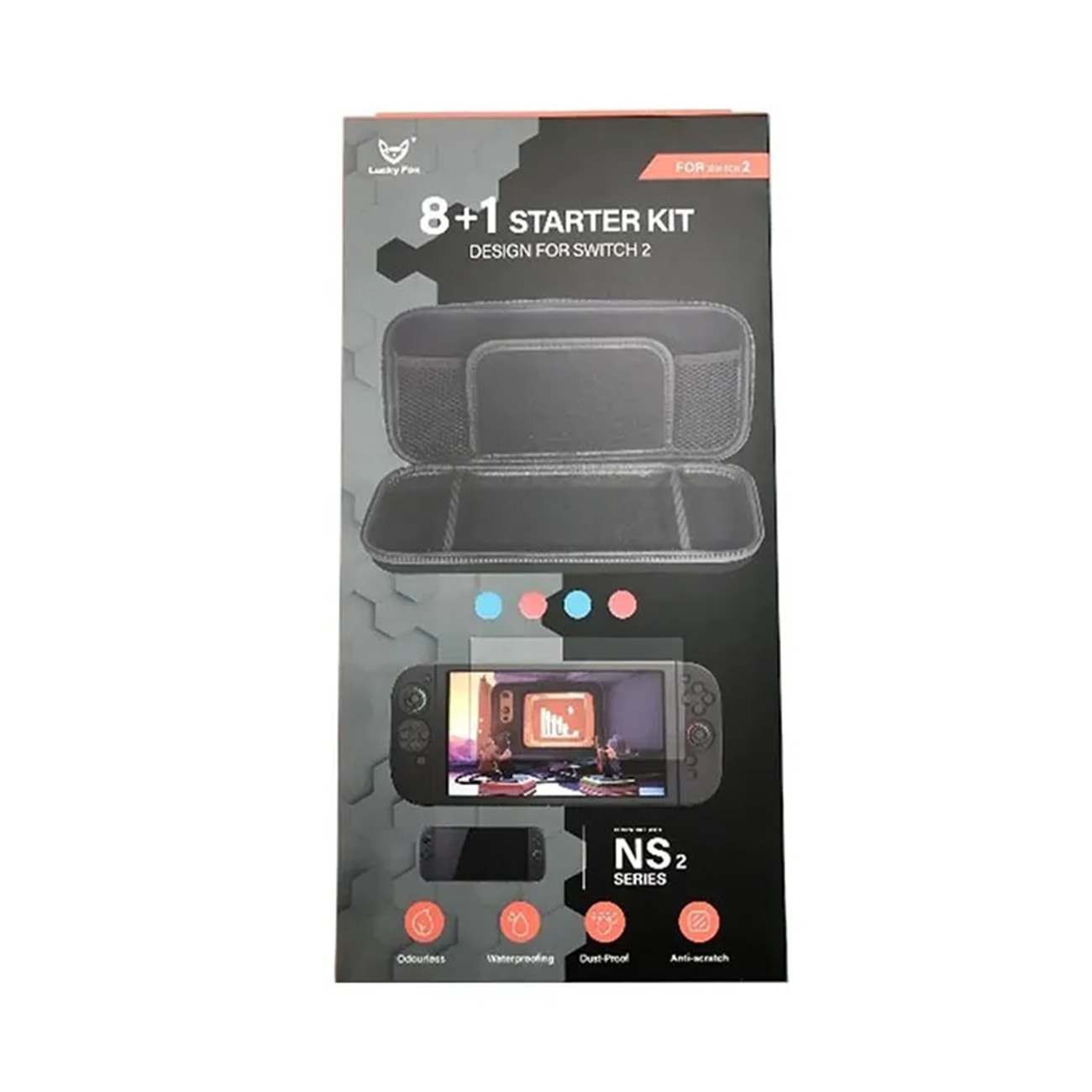 پک محافظتی لاکی فاکس Lucky Fox 1-in-8 Protective Pack for Nintendo Switch 2