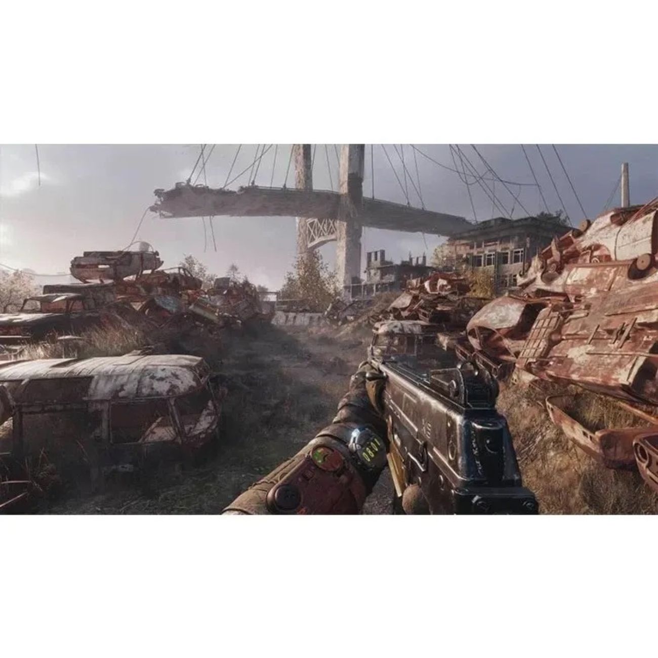 نما از فضای بازی پلی استیشن  Metro Exodus Complete Edition Ps5