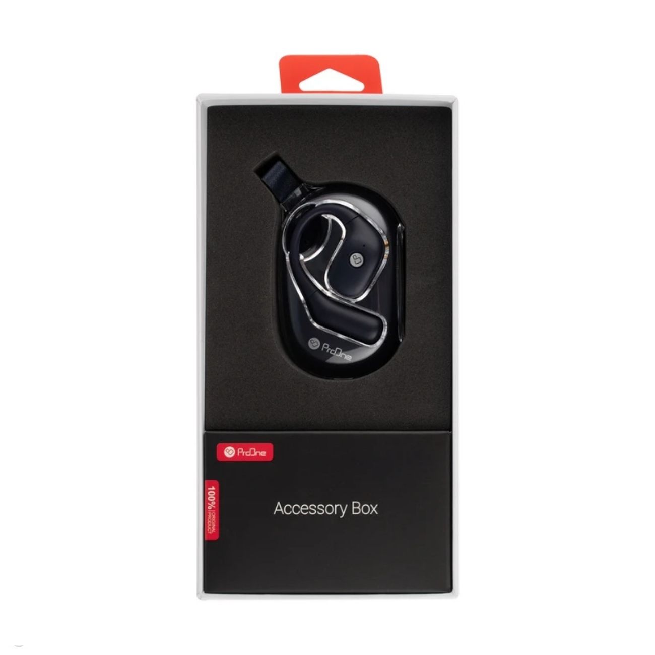 نمای جعبه هندزفری بلوتوثی پرووان ProOne PHB3223 Wireless Bluetooth TWS Handsfree Black