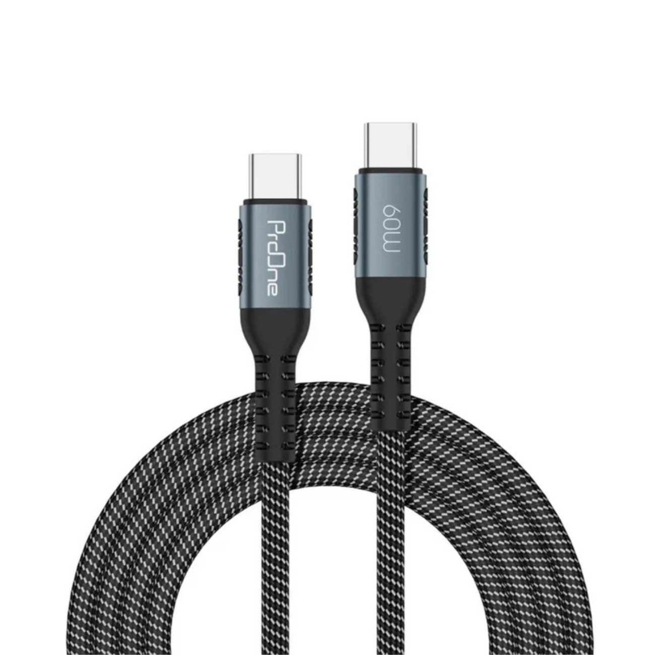 کابل پرووان ProOne PCC104 Type-C To Type-C 60W 1m Charge & Data Cable