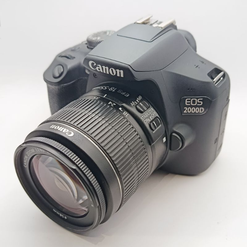 دوربین دست دوم Canon EOS 2000D kit EF-S 18-55mm IS II (فقط 3000 شات)