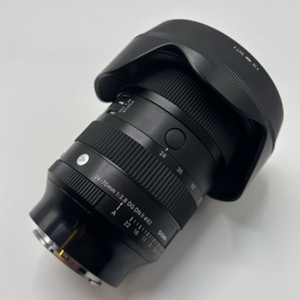 لنز دست دوم Sigma 24-70mm f/2.8 DG DN II Art Lens for Sony E (جعبه دارد)