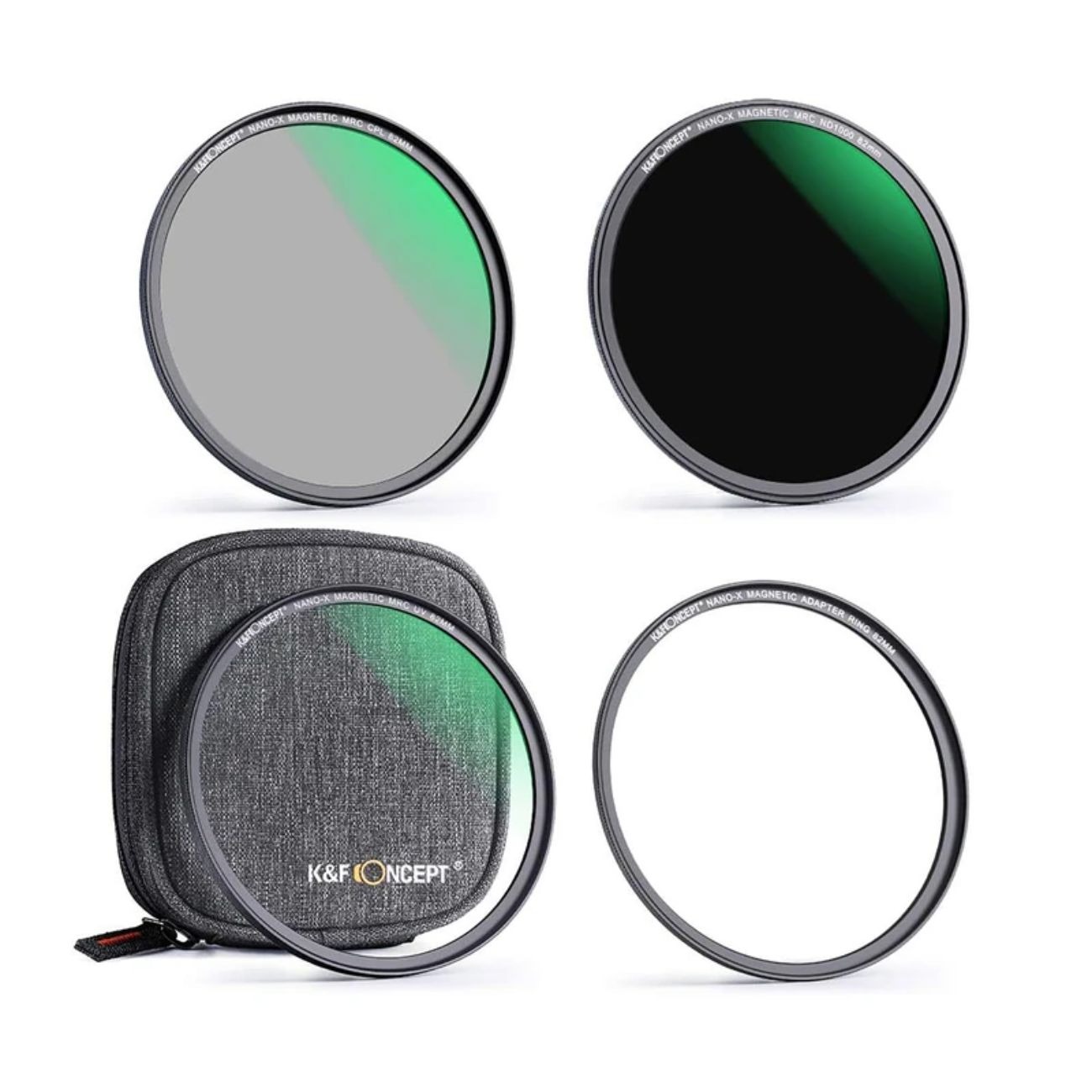 فیلتر لنز کی اند اف K&F UV-CPL-ND1000 MAGNATIC MRC NANO-X-67MM Filter Kit