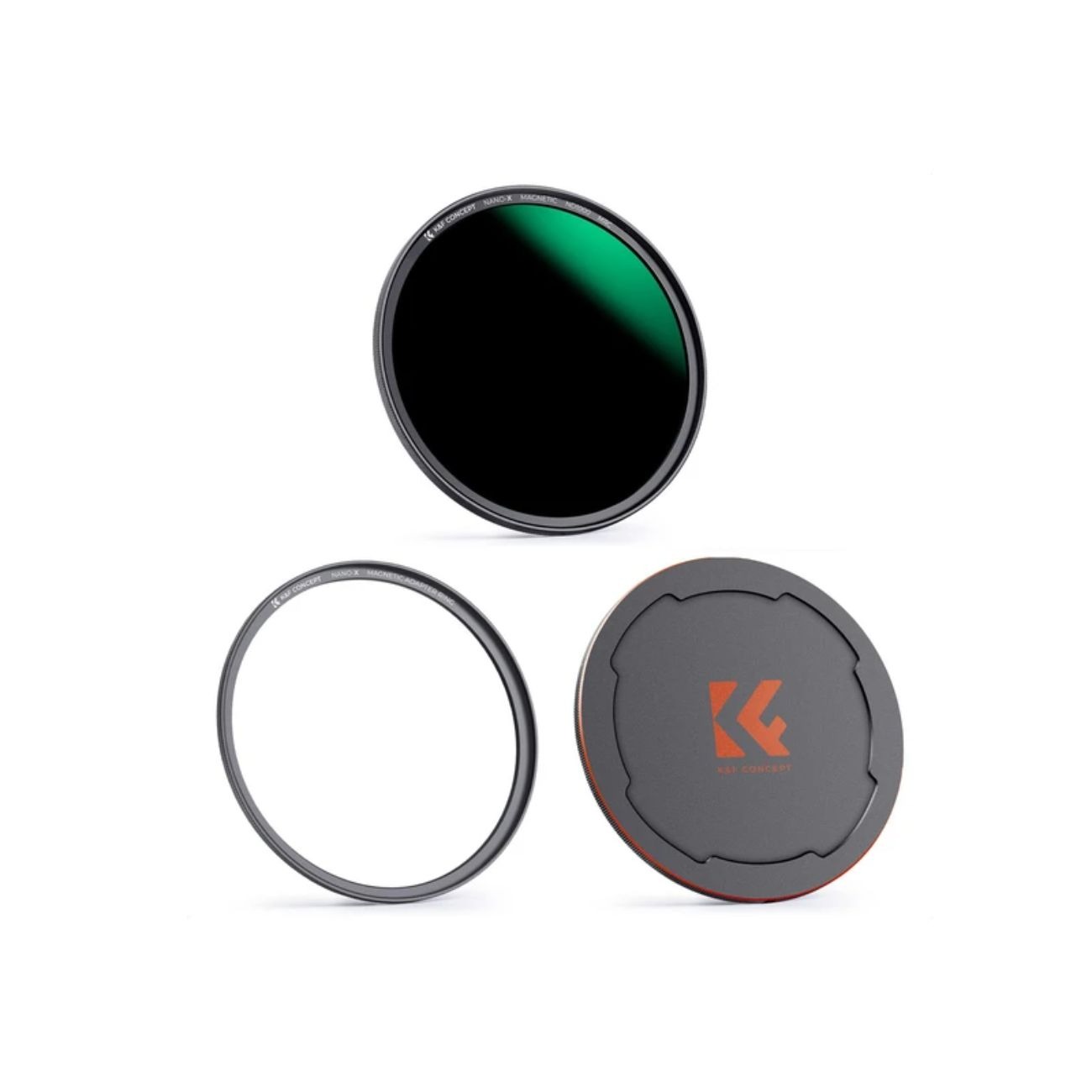 فیلتر لنز کی اند اف K&F ND1000 MAGNTIC + RING + CAP NANO-X - 67MM Filter