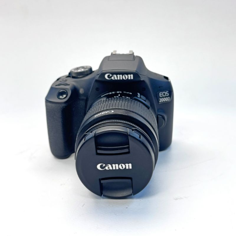 دوربین دست دوم عکاسی کانن Canon EOS 2000D kit EF-S 18-55mm III (7000 شات)