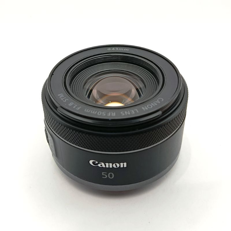 لنز دست دوم Canon RF 50mm f/1.8 STM Lens (جعبه دارد)