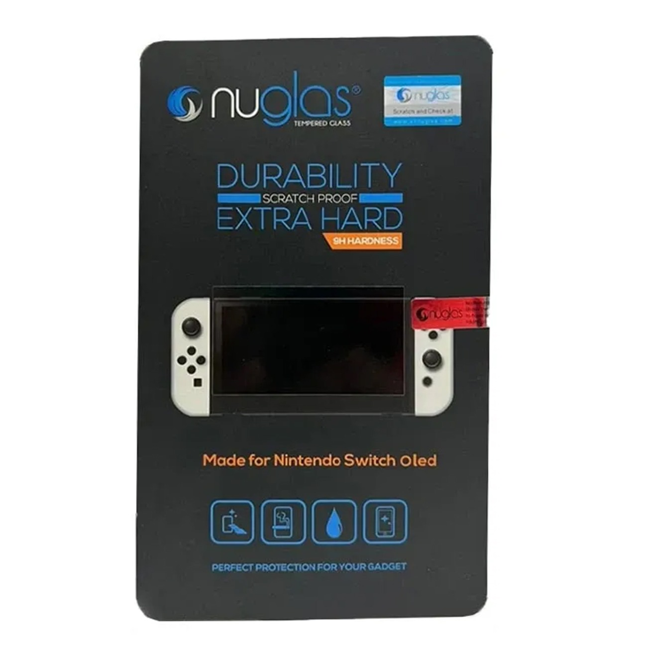 محافظ صفحه نمایش ناگلاس Nuglas Nintendo Switch Oled Screen Protect