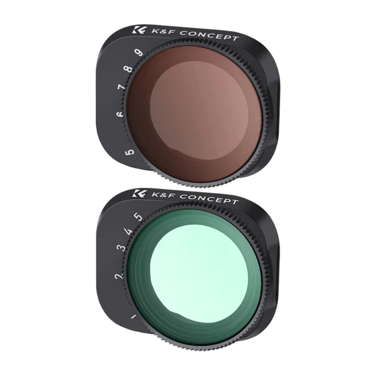 کیت فیلتر لنز کی اند اف K&F Concept Variable ND2-32 + ND32-512 Nano X For DJI filter lens kit