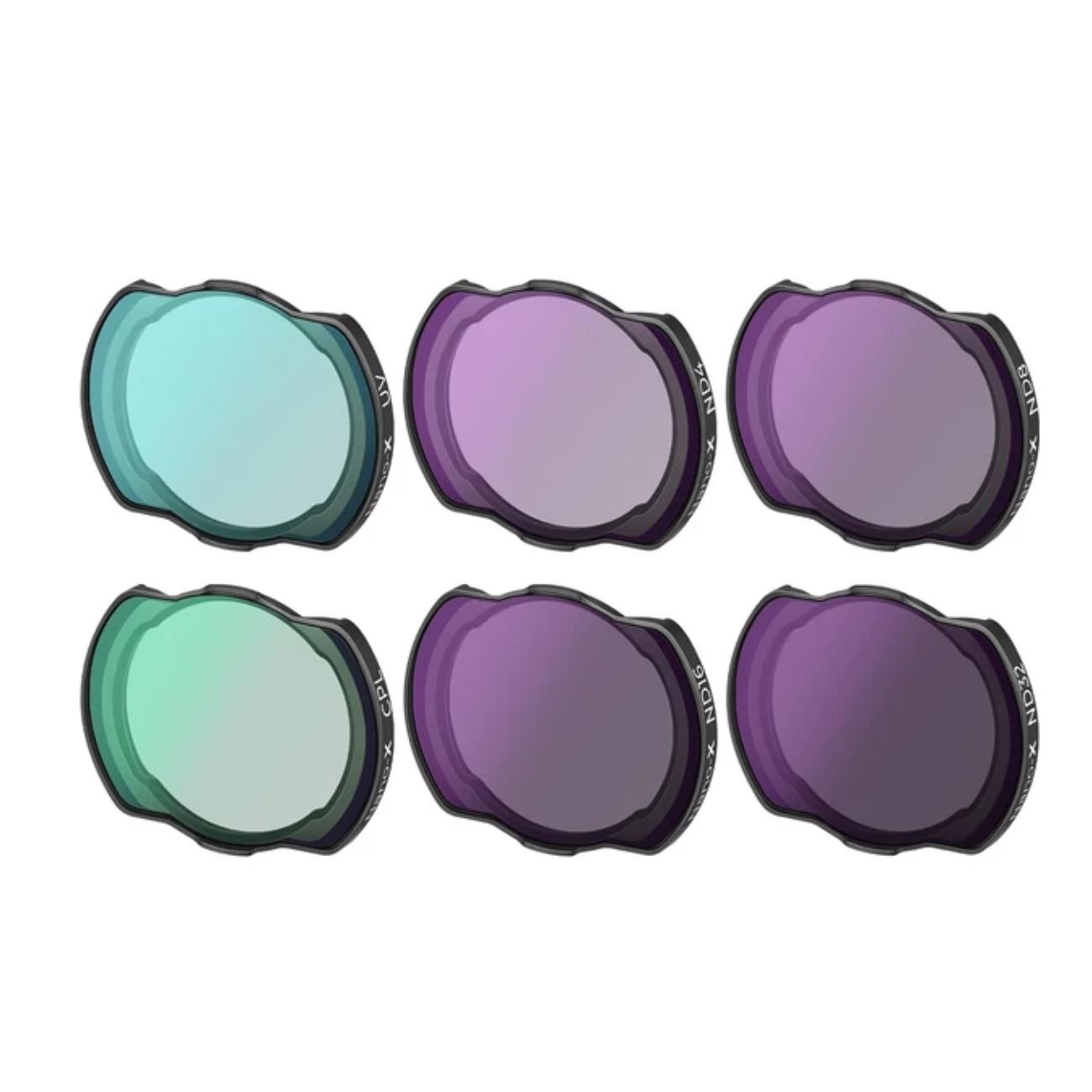 کیت فیلتر لنز کی اند اف K&F Concept ND4+ND8+ND16+ND32+UV+CPL Nano X For DJI filter lens kit