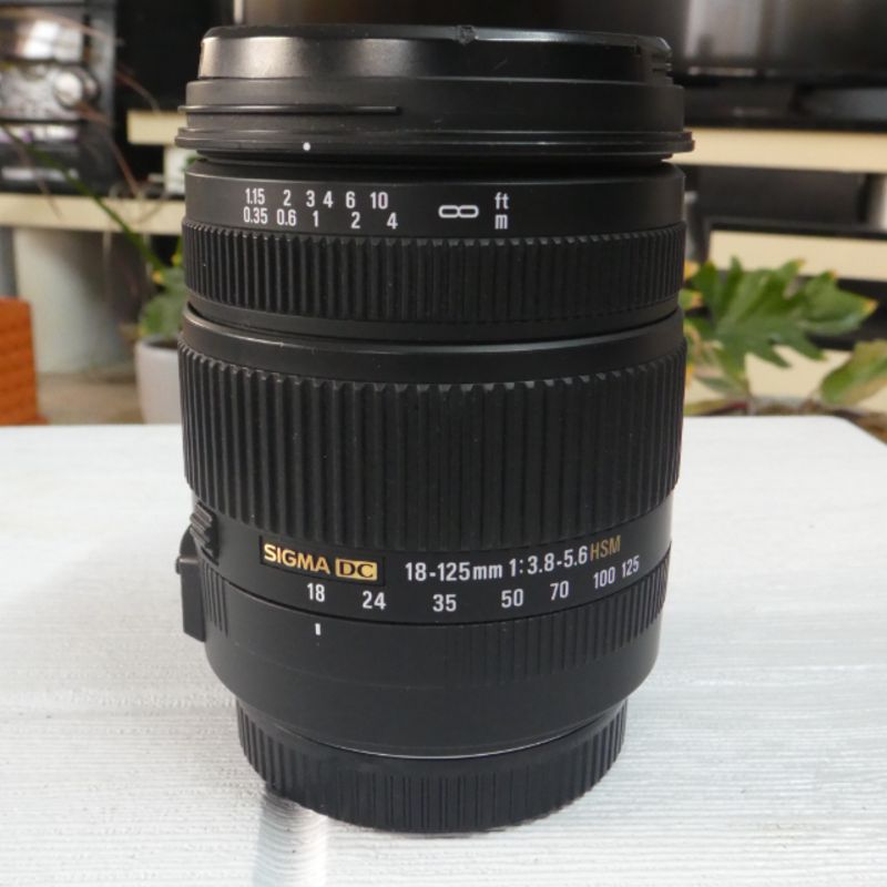 لنز دست دوم لنز سیگما Sigma 18-125mm DC OS HSM For Canon (جعبه ندارد)