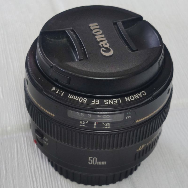 لنز دست دوم Canon EF 50mm f/1.4 USM Lens (جعبه ندارد)
