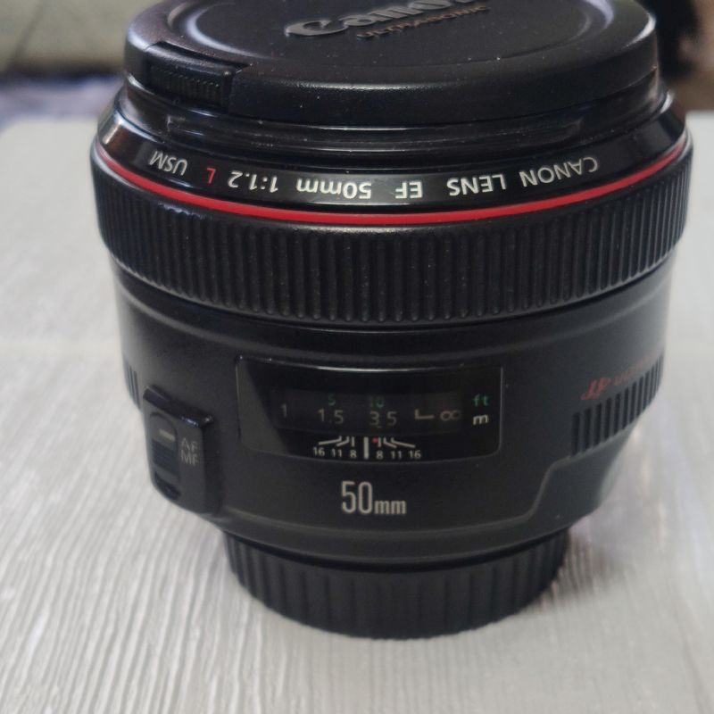 لنز کانن دست دوم Canon EF 50mm f/1.2L USM (جعبه ندارد)