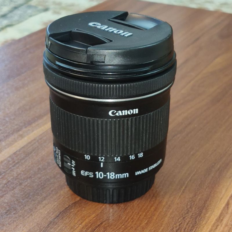 لنز دست دوم EF-S 10-18 f/4.5-5.6 IS STM (جعبه ندارد)