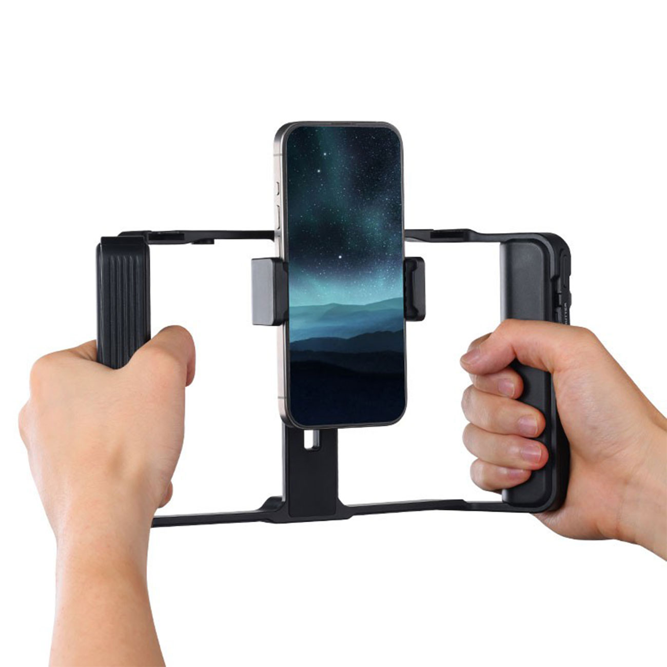 نمای کاربردی از هولدر و کیج موبایل یولانزی Ulanzi MA05 Phone Cage
