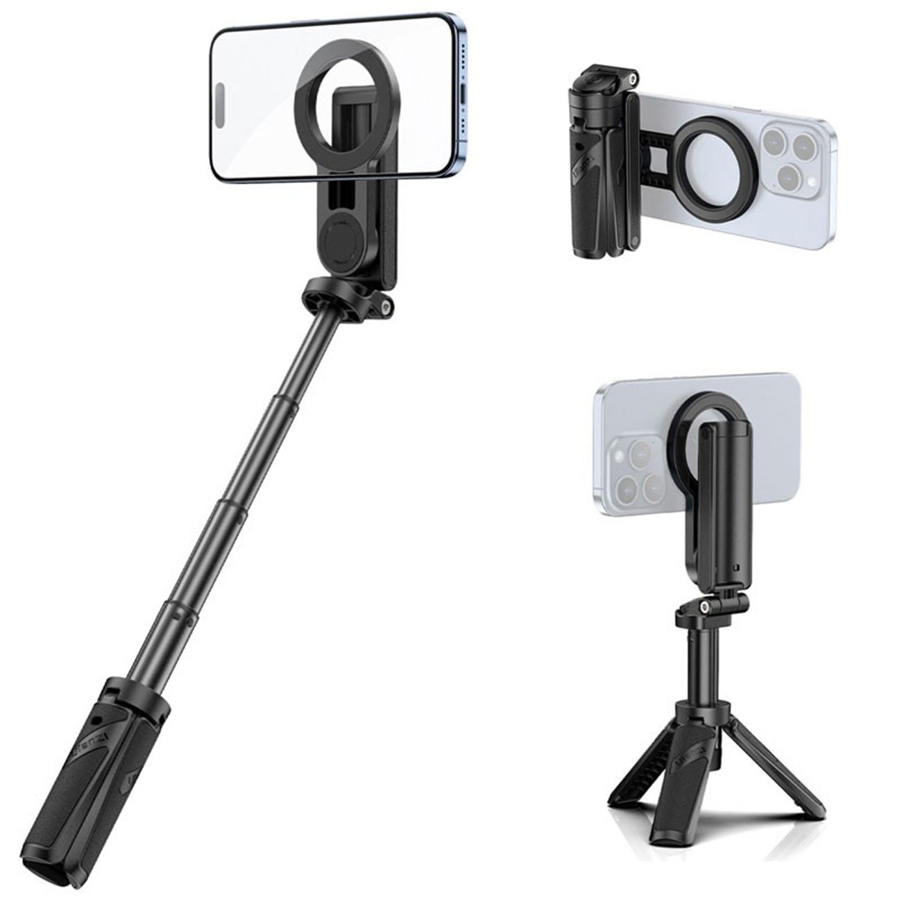 پایه و هولدر مگنتی موبایل اولانزی Ulanzi JJ03 3 in 1 Magnetic Phone Tripod