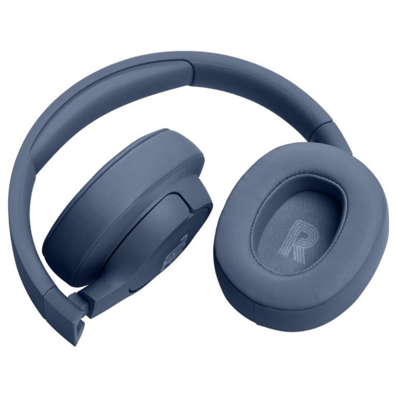 عکس از قابلیت تاشو بودن هدفون بلوتوثی جی بی ال سورمه ای JBL Tune 720BT Wireless Headphones Blue