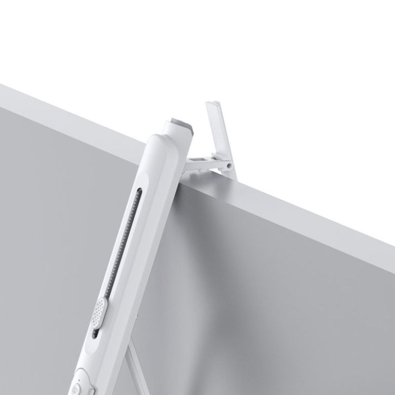 نمای نصب شده سه پایه و مونوپاد اولانزی Ulanzi TT88 Phone Tripod Selfie Stick white