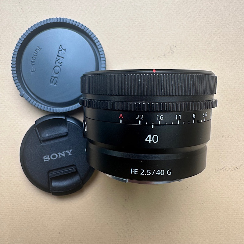لنز دست دوم Sony FE 40mm f/2.5 G Lens (جعبه دارد)