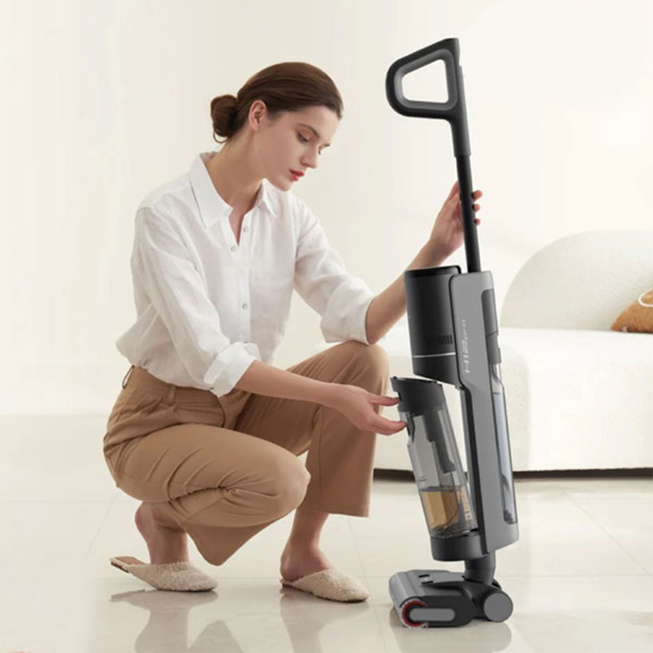 نمای کاربردی جارو عصایی شیائومی Xiaomi H12 PRO Rechargeable Stick Vacuum Cleaner