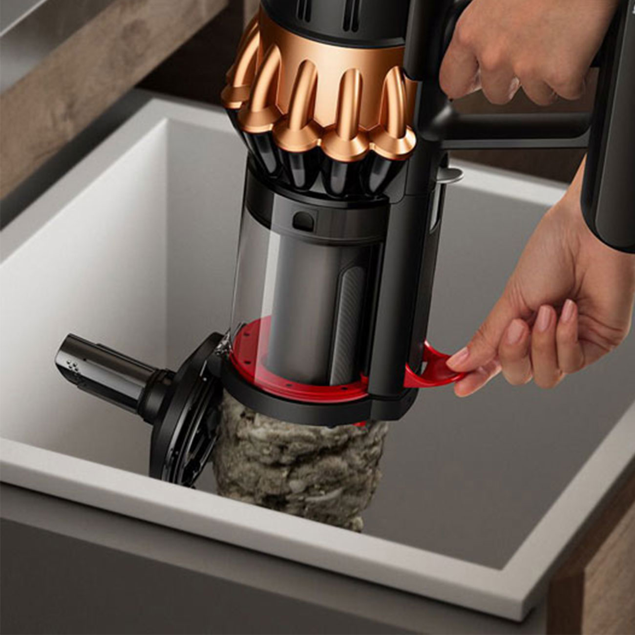 نمای کاربردی جارو شارژی Dyson V16 Piston Animal Submarine Vacuum Cleaner