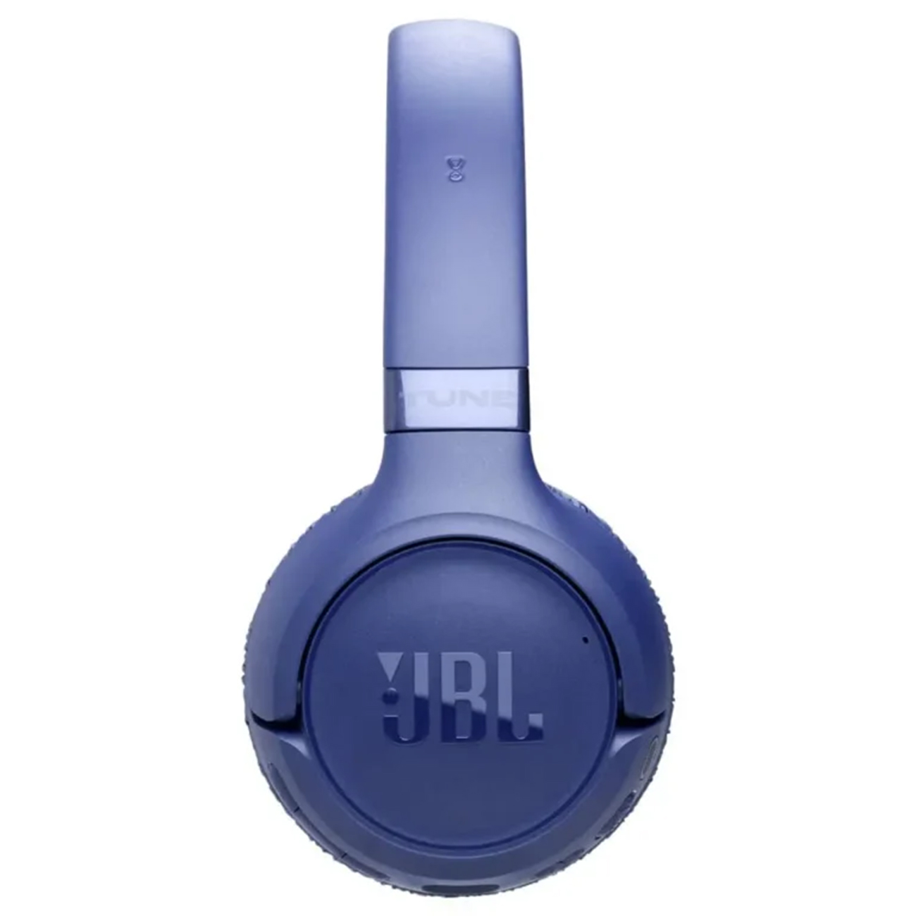 عکس از کنار هدفون بلوتوثی جی بی ال آبی JBL Tune 680NC Bluetooth Headphone Blue