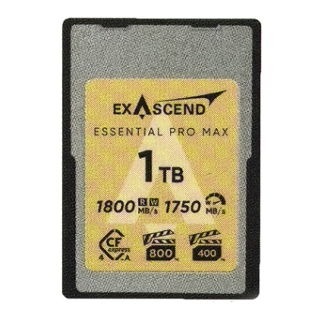 کارت حافظه اکساسند Exascend Essential Pro Max Series CFexpress Type A 1/800MB/s 1TB Memory Card