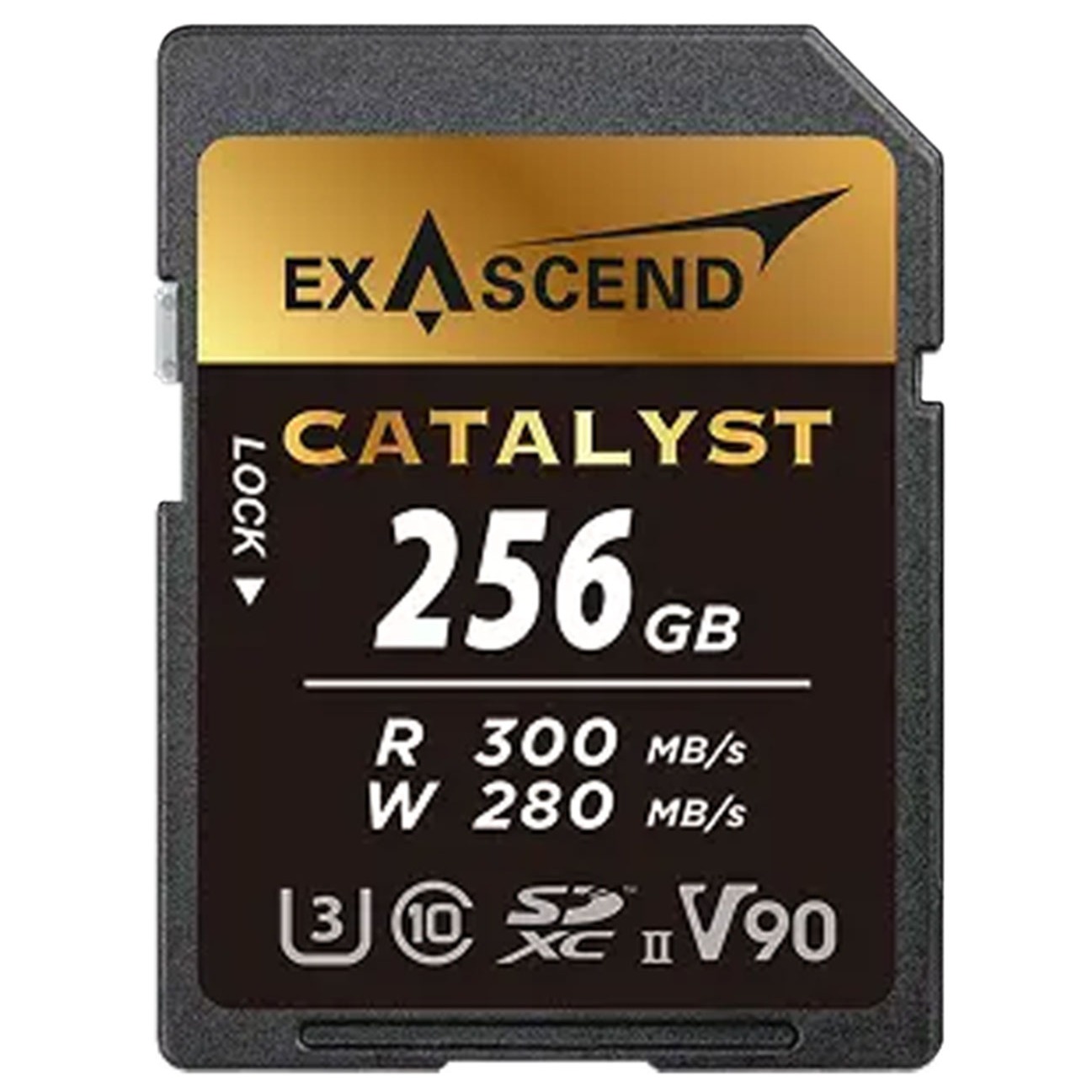 کارت حافظه اکساسند Exascend Catalyst Series UHS-II SDXC 256GB V90 300MB/S Memory Card