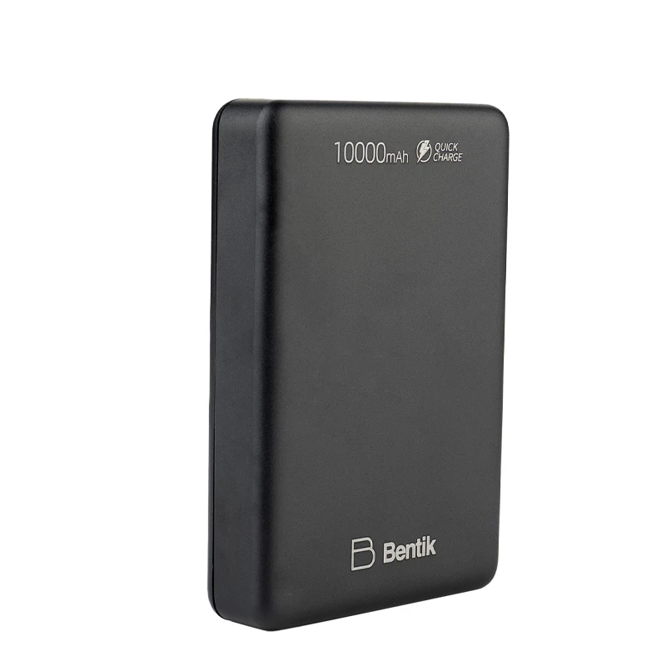 عکس از سه رخ پاور بانک بیسیم بنتیک مشکی Bentik BW10-15M 10000mAh Power Bank Black