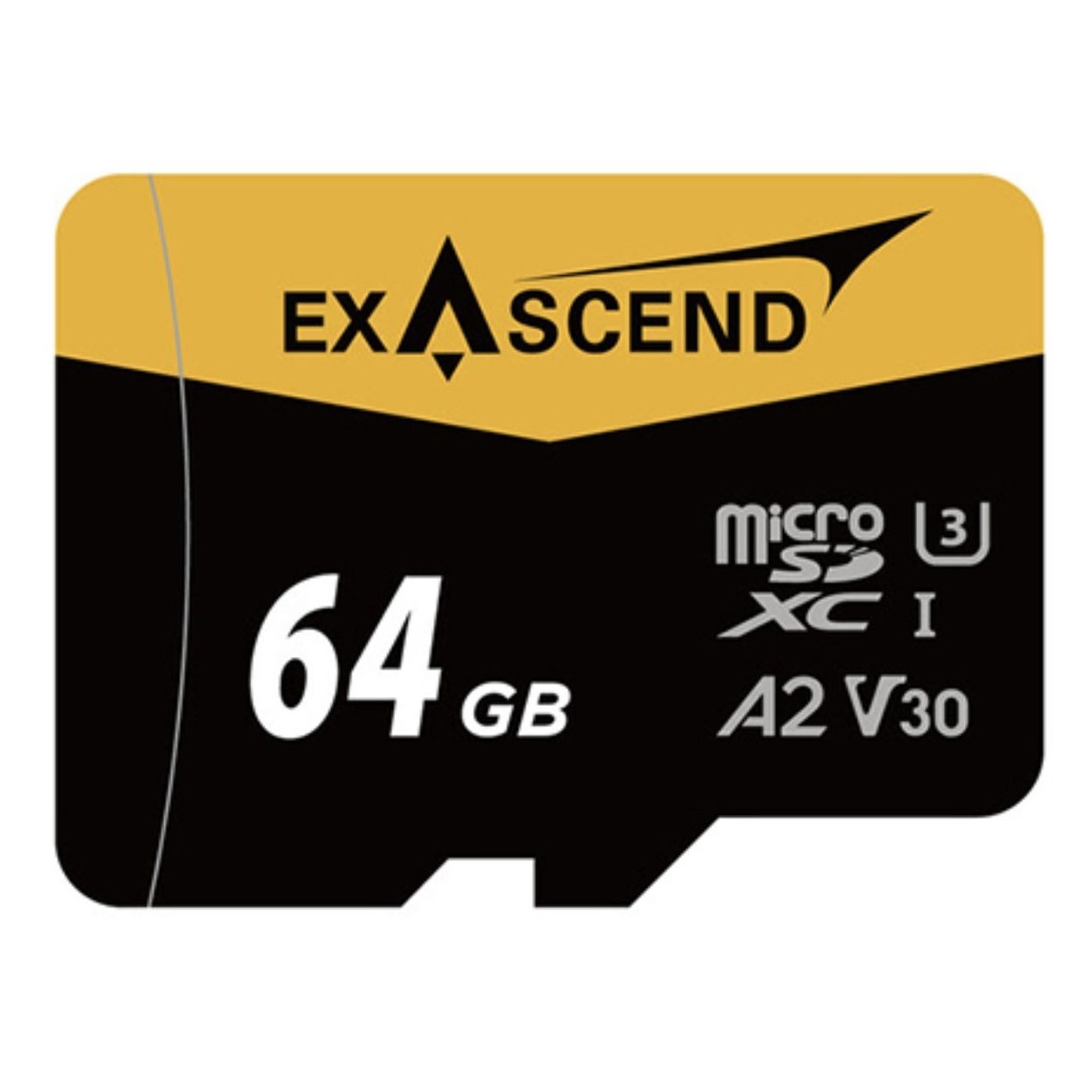 کارت حافظه microSD اکساسند Exascend Catalyst UHS-I microSDXC 64GB 170MB/S with Adapter SD Memory Card V30