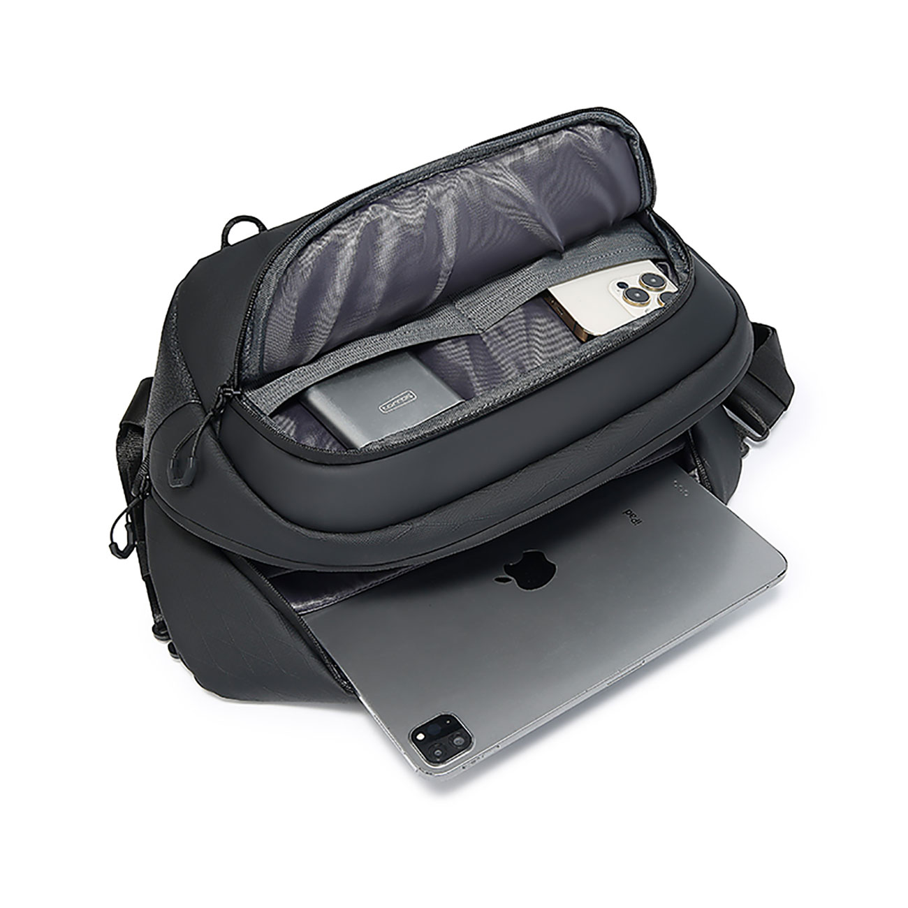 نمای بالا از کیف دوربین بنج Bange XJ329 Camera Sling Bag