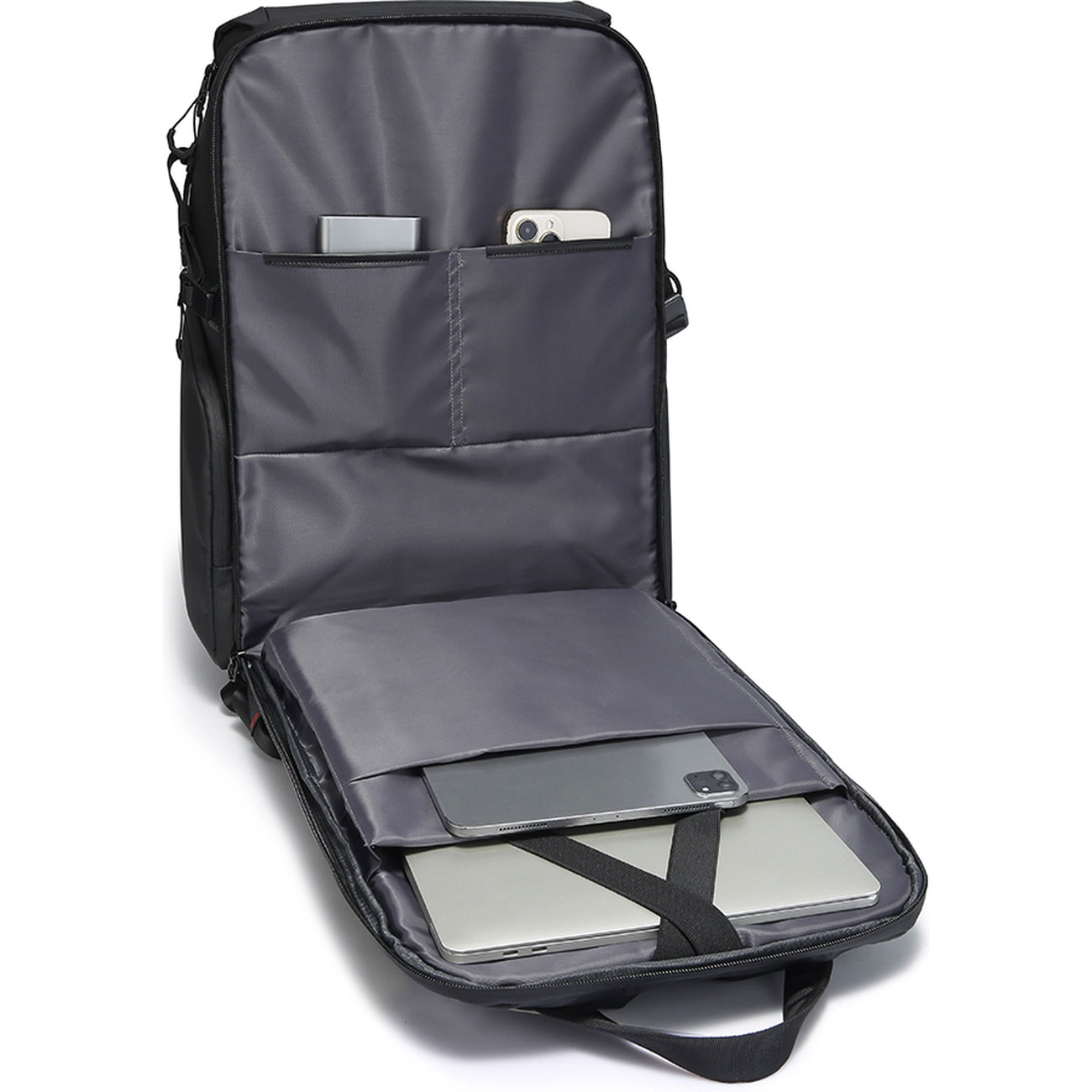 نمای داخلی کوله‌ پشتی بنج Bange XJ327 Camera backpack